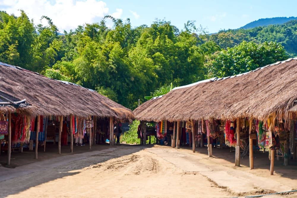 Traditional Thai village